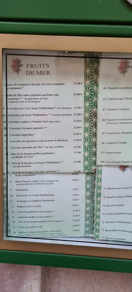 Soleil d'Or - Menu Image 2