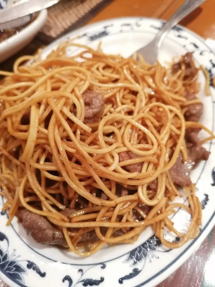 Nouilles Sautées Au Bœuf